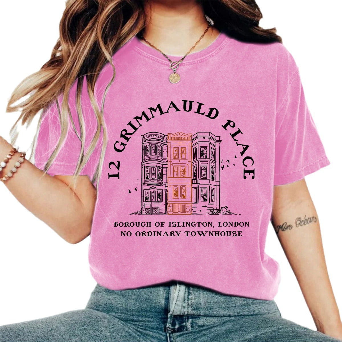 Make vintage T-shirts with printed designs