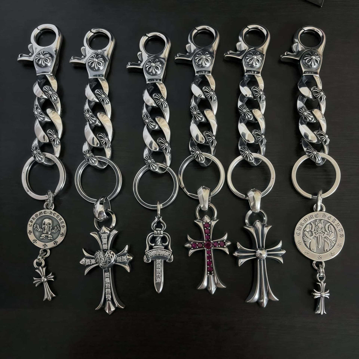 DIY Lobster Chain Keychain Bag Pendant Waist Chain