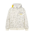 Embroidery Zipper Hoodie Spring Casual Loose Couple Outerwear