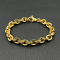 Vintage Sword Letter Cross Flower Dice Scout Flower Ball Full Flower Bracelet
