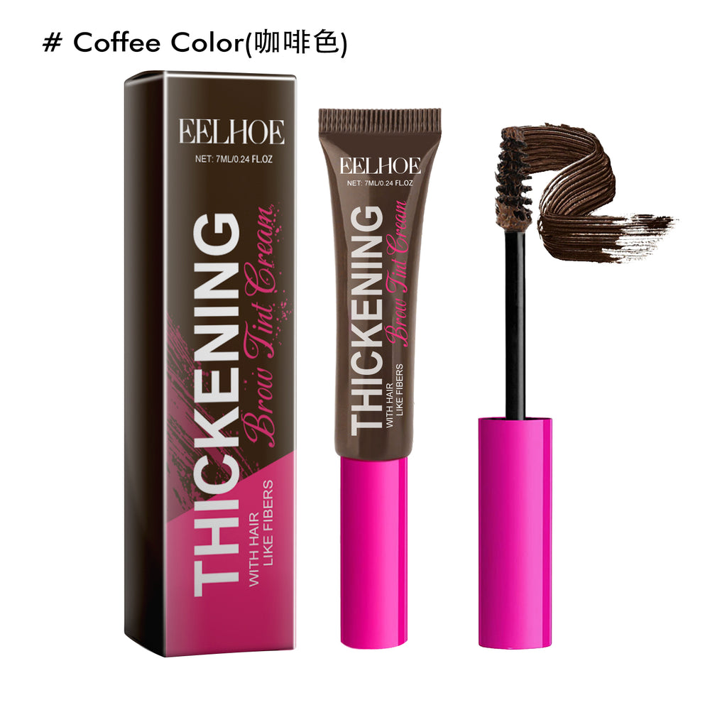 EELHOE Fiber Brow Dye Series, Natural Makeup, Color, Water Resistance And Stereoscopic Eyebrow Makeup