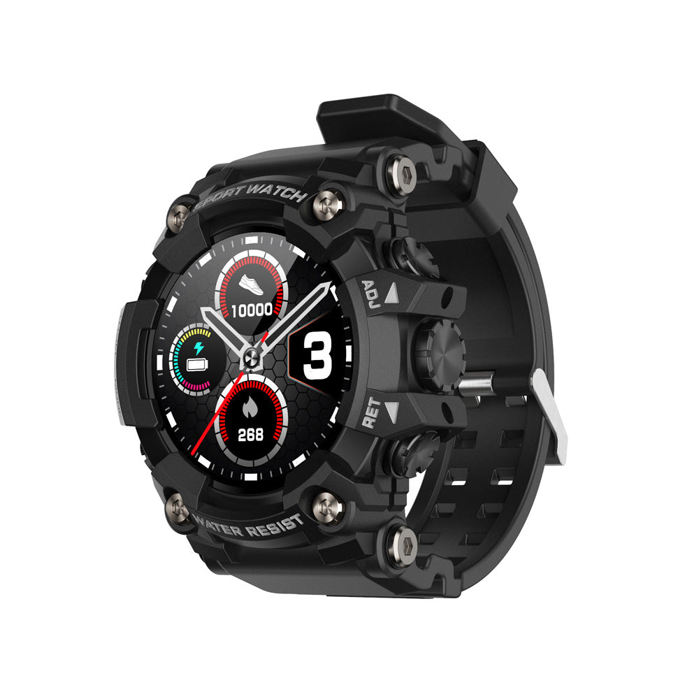 T6 Three proof Outdoor Sports Smart Watch 1.28-inch IP68 Waterproof Multiple Modes