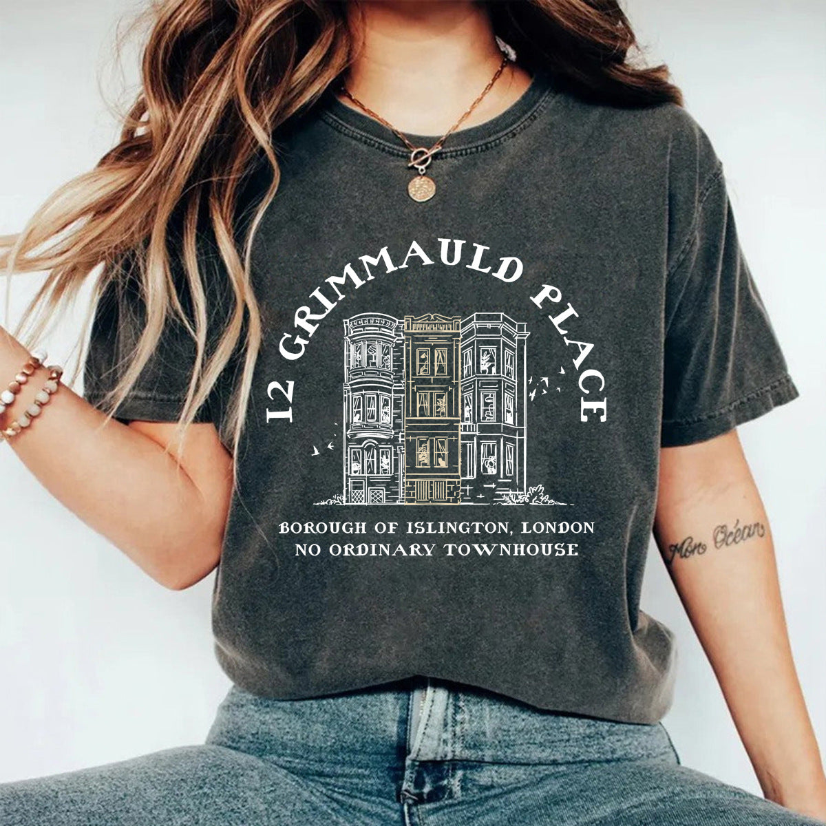 Make vintage T-shirts with printed designs