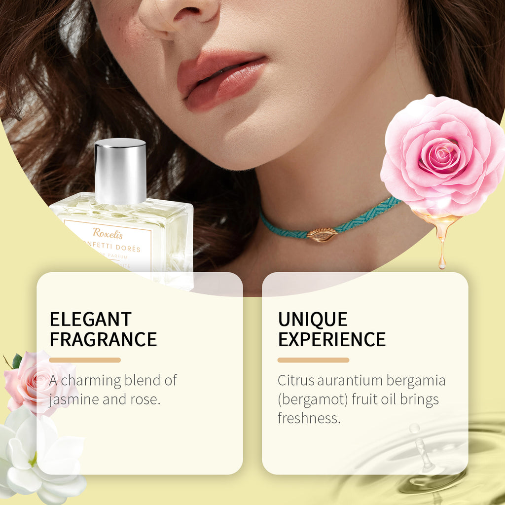 Roxelis Dessert Fruit Perfume Flower Fruit Fragrance Niche Fragrance Fresh Natural Charm Stay Fragrance Date Atmosphere Perfume