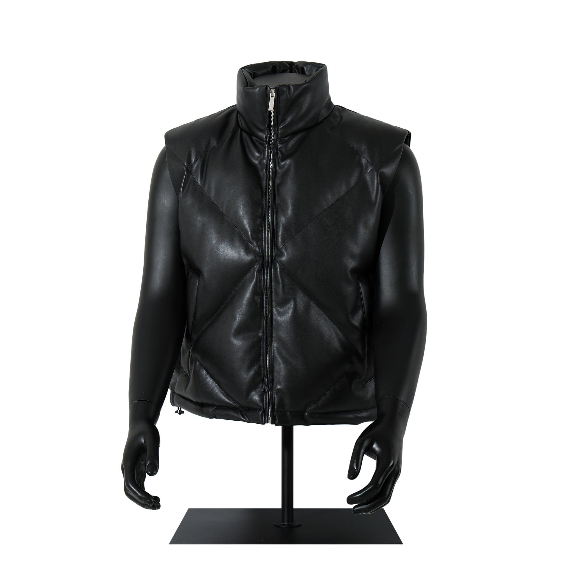 Vest leather jacket cotton jacket