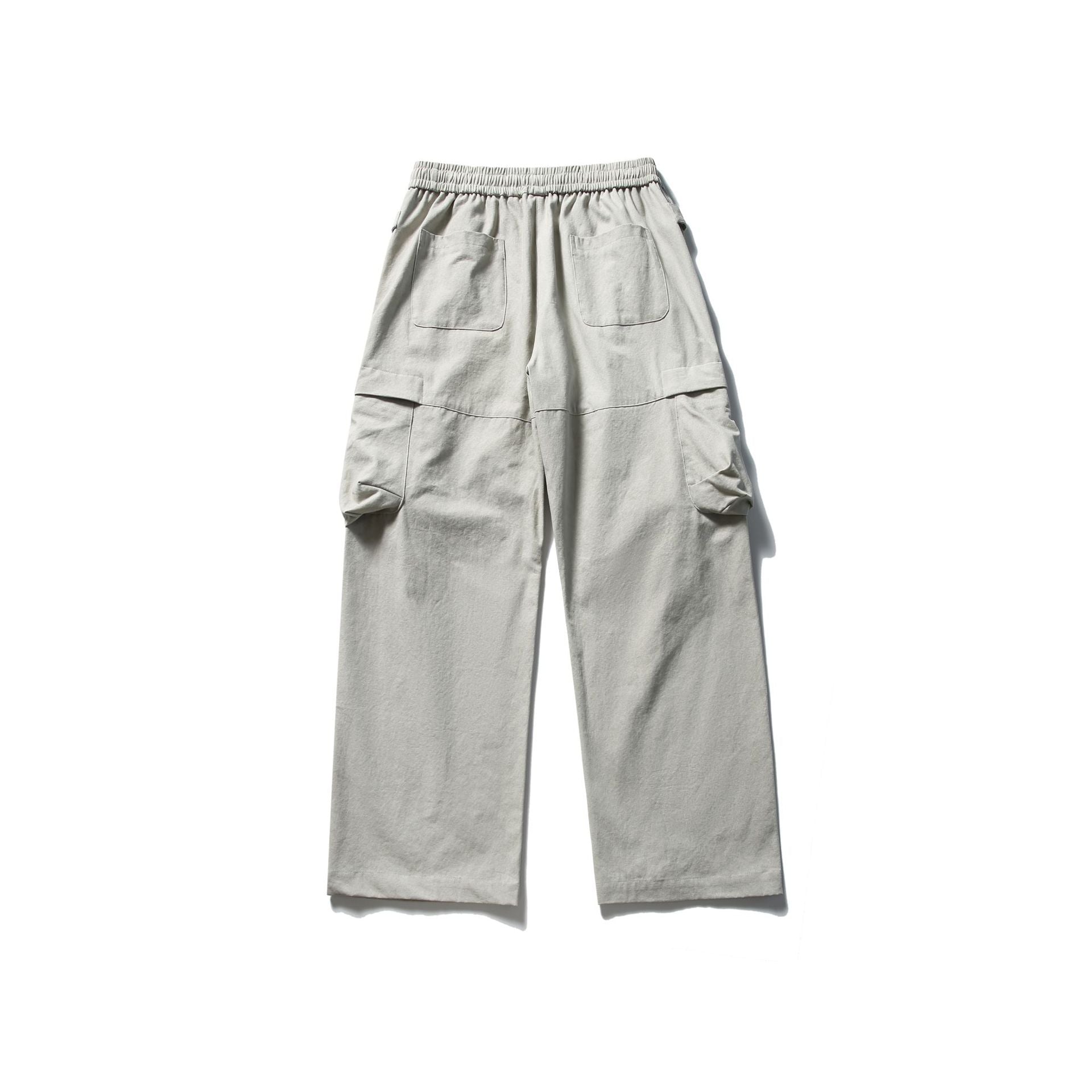 Cargo Pants Men Retro Loose Straight Leg Long Pants