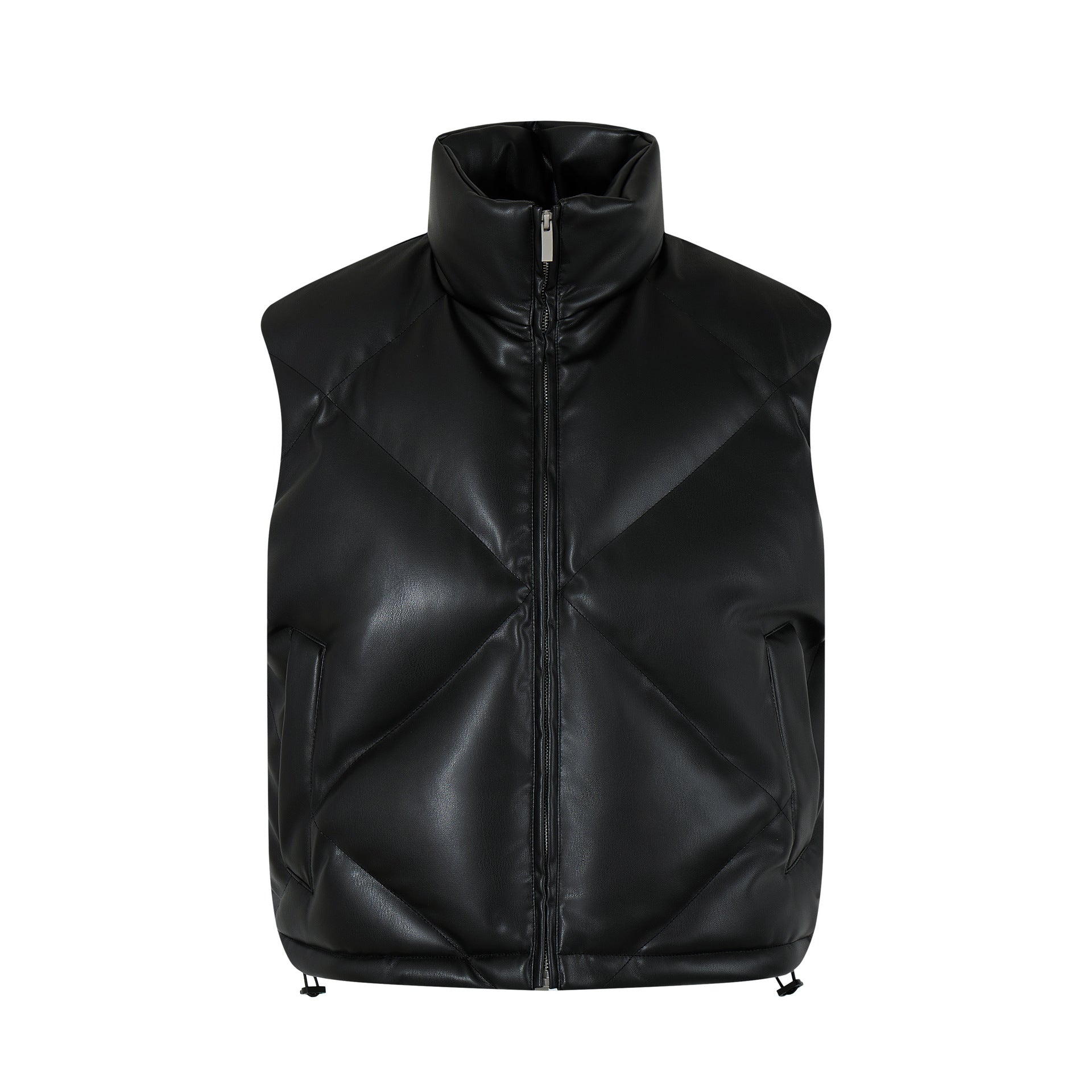 Vest leather jacket cotton jacket