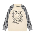 Lightweight V-Neck Sweater Loose Casual Lazy Knitwear Autumn