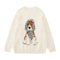 Crewneck Sweater Loose Casual Versatile Couple Top