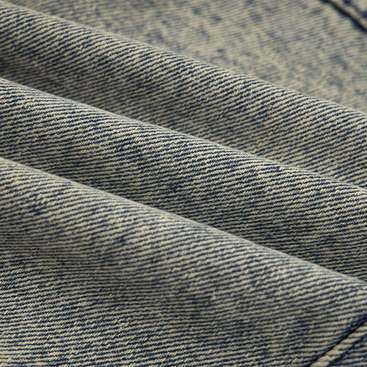 Zipper denim jacket