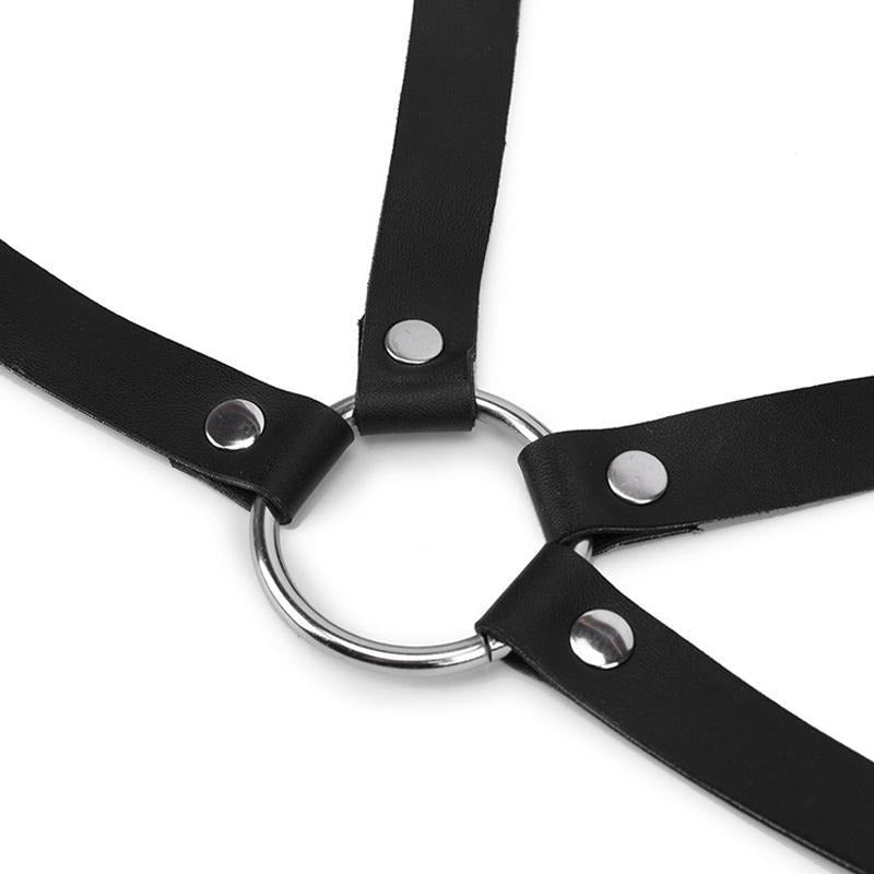 Sexy Binding Clothing Leather Sexy Clothing Adult Toys Binding Neck Covers Sexy Clothing