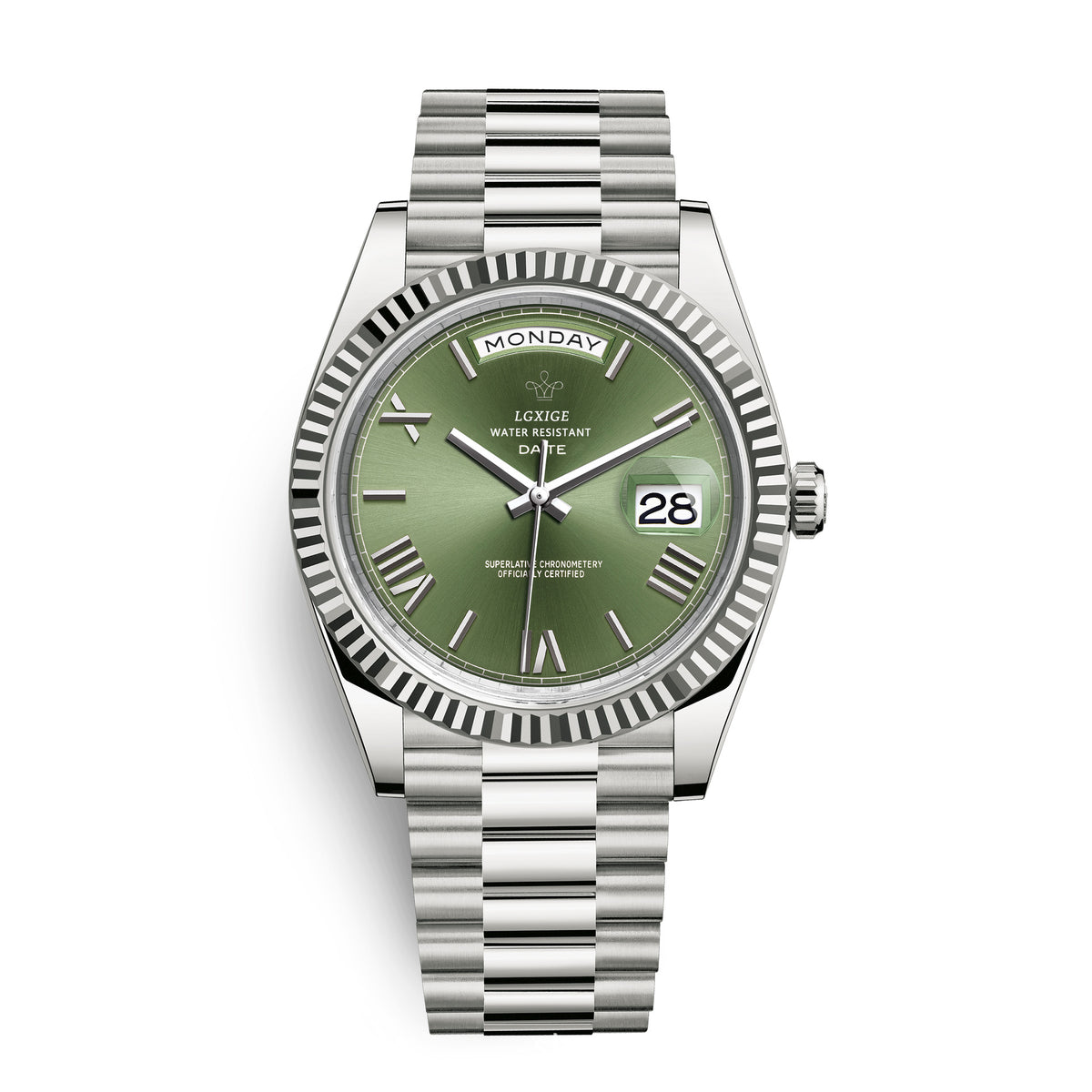 Fashion Style + Brand + Classic Sunday Calendar Watch + Men's Quartz Watch + Waterproof Wristwatch