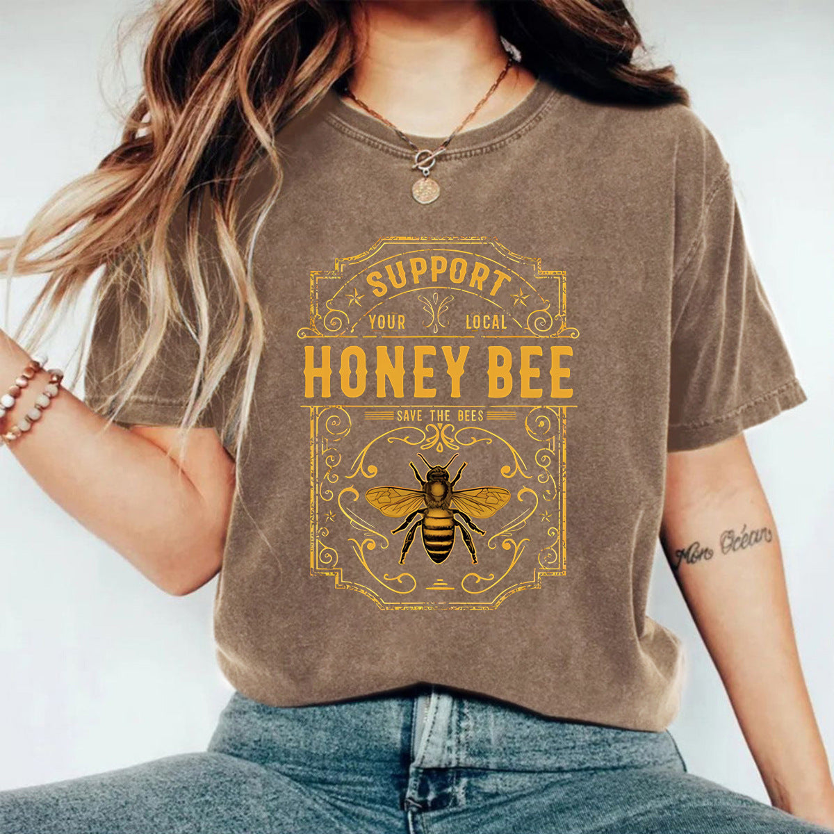 Wash and make old T-shirts