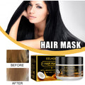 EELHOE Hair Mask Conditioner Moisturizes, Improves, Dyes, Irons, Smooths And Fluffs Hair Mask