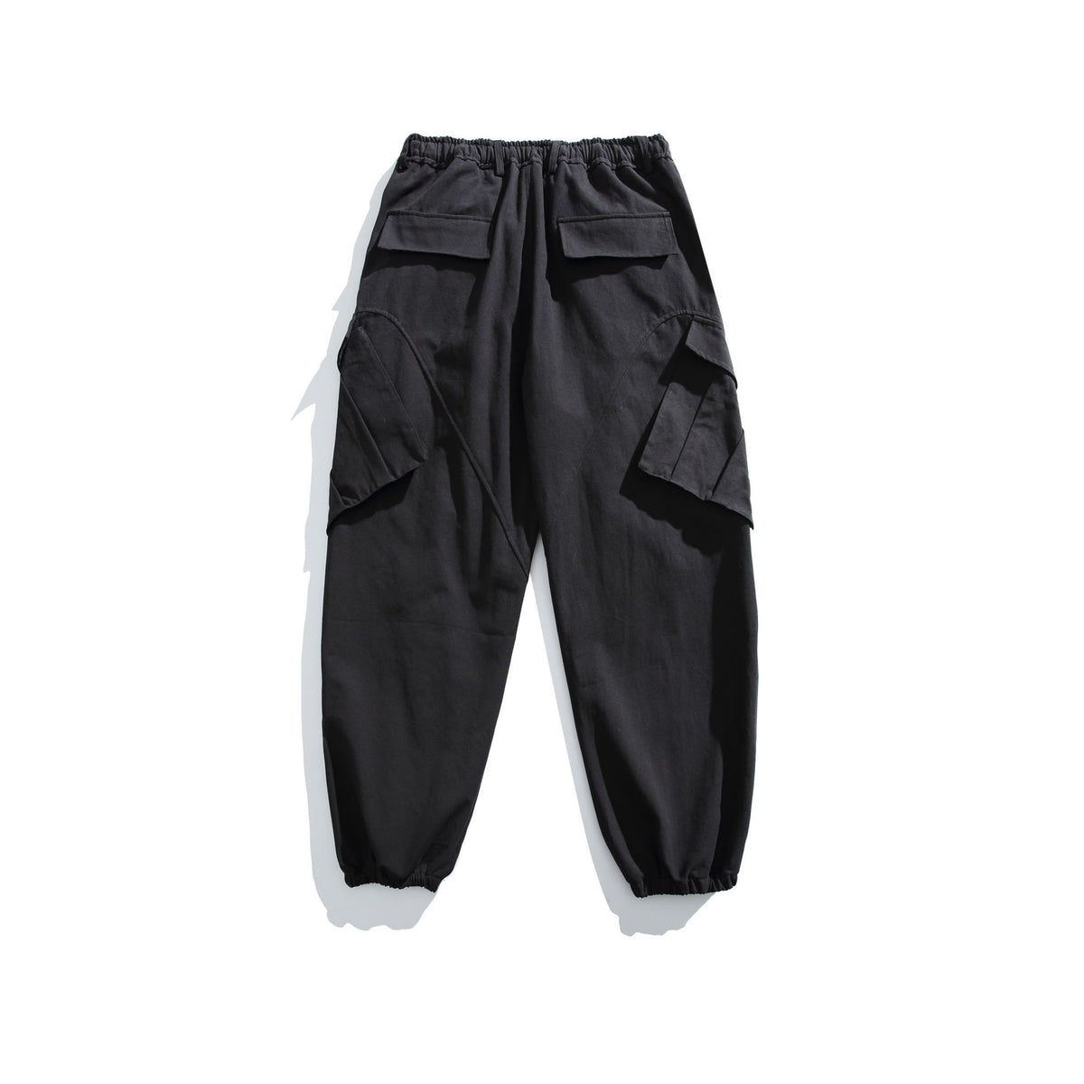 Loose Wide-Leg Cargo Pants with Multiple Pockets