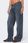 Wide Leg Jeans with Pockets